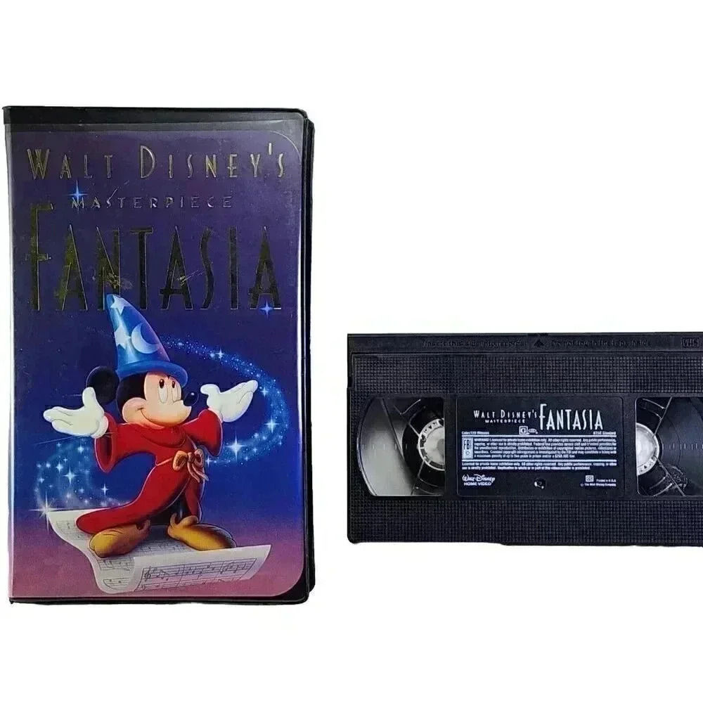 Walt Disney's Masterpiece Fantasia VHS 1991